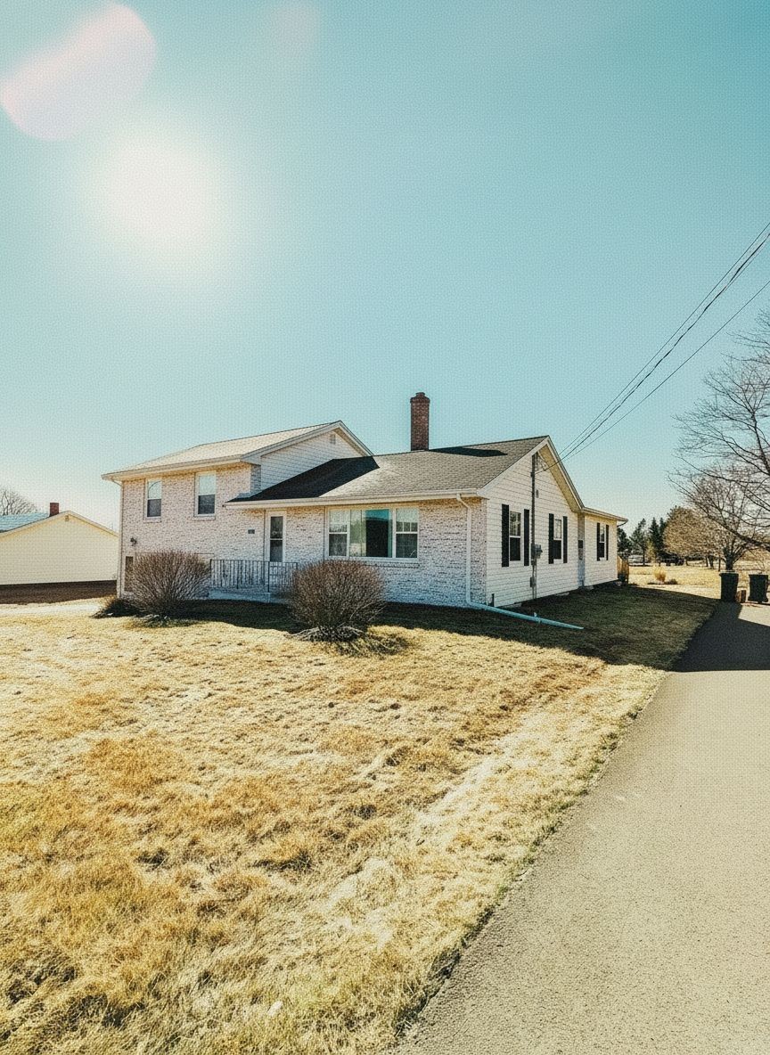 Limewash brick house before and after AI visualizer